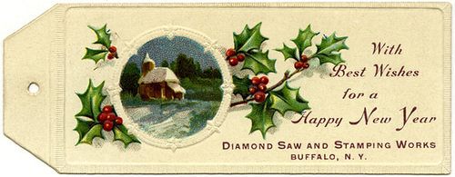 Happy New Year, Diamond Saw and Stamping Works