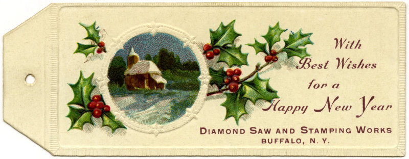 Happy New Year, Diamond Saw and Stamping Works