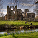 Elgin Cathedral from across the Lossie - HDR 4003839155 o