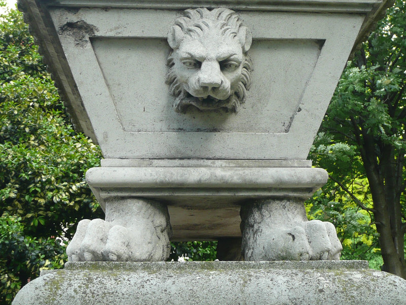 st.botolph bishopsgate, london,tomb of william rawlins in graveyard , 1838