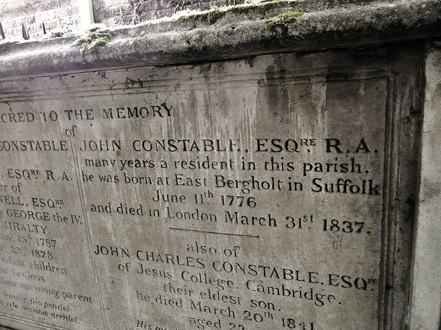 st.john's church tombs, hampstead, camden, london