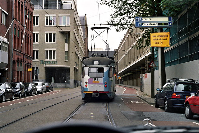 Old PCC tram in the Hague