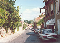 Street in Barbizon, France