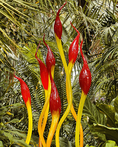 Chihuly "Paint Brushes" – Phipps Conservatory, Pittsburgh, Pennsylvania