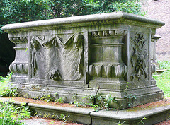 st.john's church tombs, hampstead, camden, london