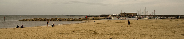 Chilly beach