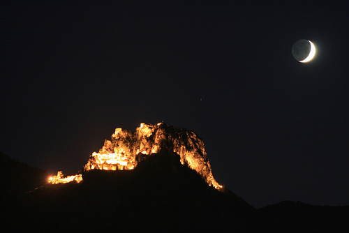 St Hilarion At Night