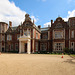 Entrance Courtyard, Lynford Hall, Norfolk