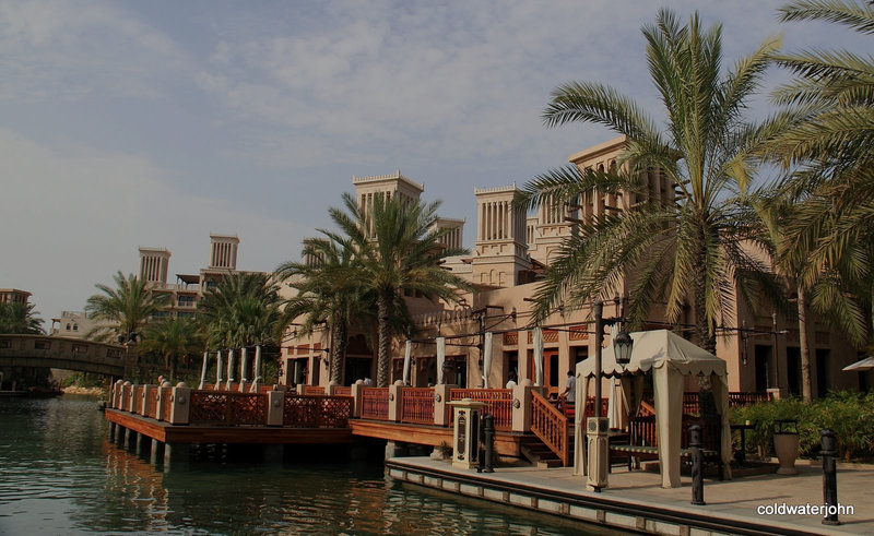 Dubai's little Venice canal scene