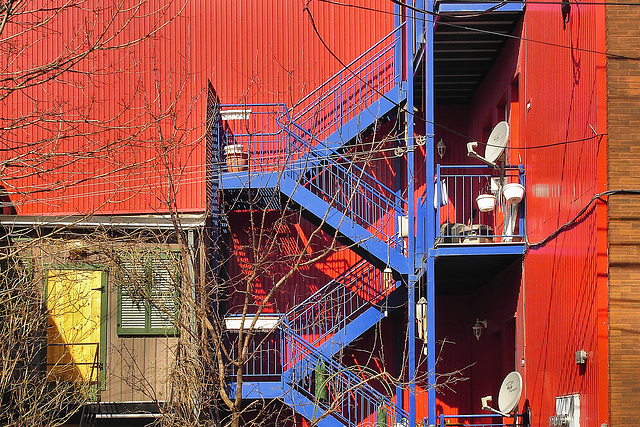 Balconville 2010 – Sainte-Émilie Street near Saint-Ferdinand, Saint-Henri, Montréal, Québec