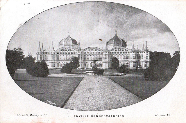 The conservatory, Enville Hall, Staffordshire (Demolished)