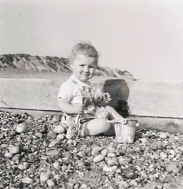 Playing in the Rocks.