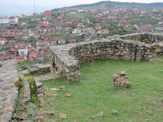 Kale de Vinitsa : remparts.