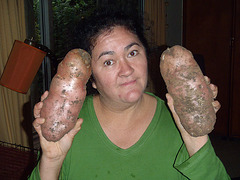 big Desiree potatos