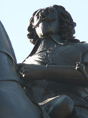 statue of charles 1, trafalgar square, london