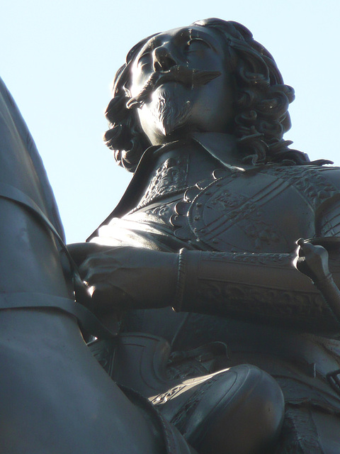 statue of charles 1, trafalgar square, london