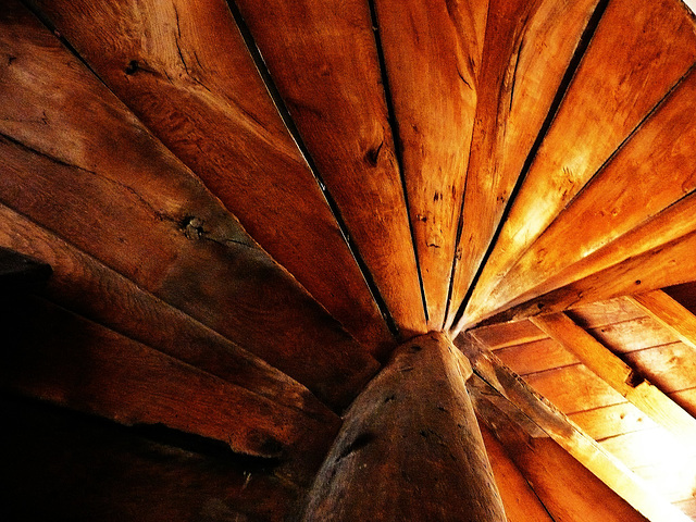 stair soffit, eastbury manor house, barking