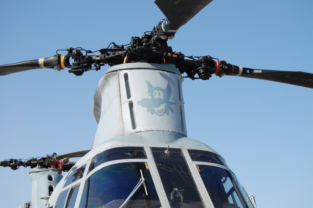 HMM-364 Purple Foxes Boeing-Vertol CH-46 156449