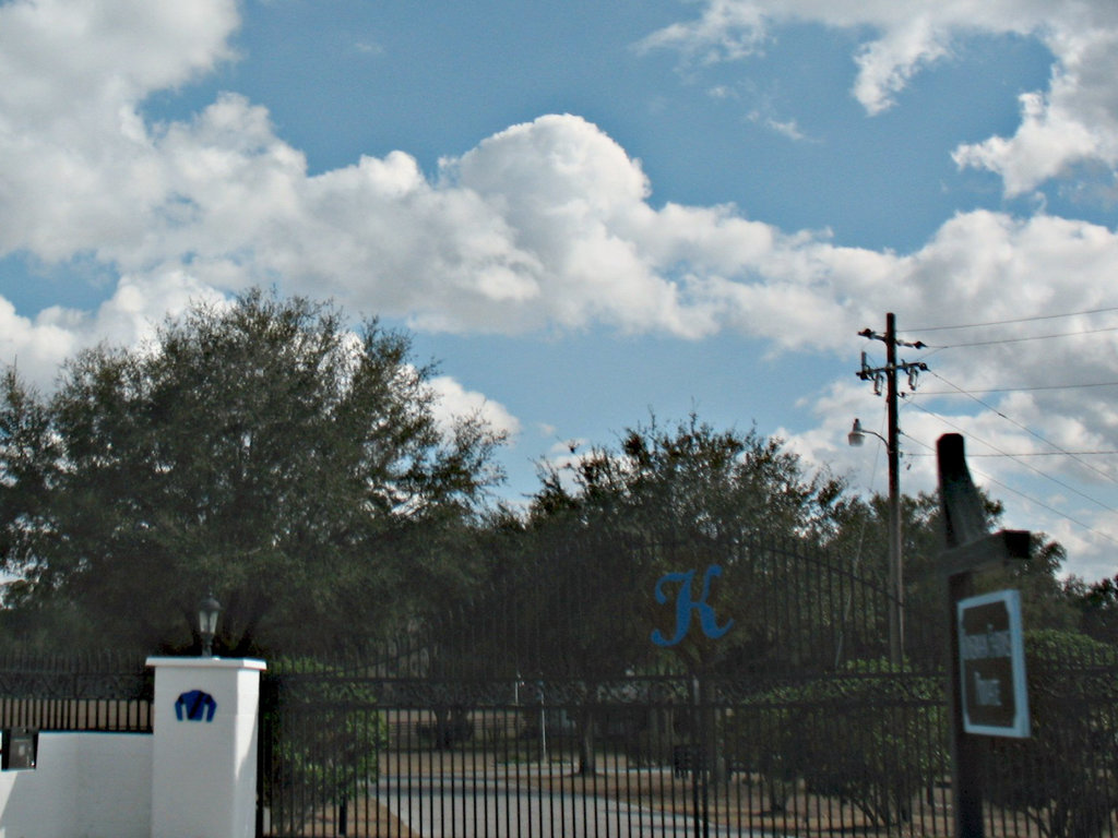 Gate at Kinsman Stable..