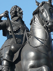 statue of charles 1, trafalgar square, london