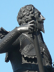 statue of charles 1, trafalgar square, london