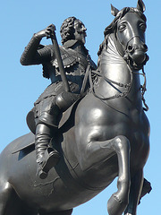 statue of charles 1, trafalgar square, london