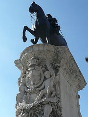 statue of charles 1, trafalgar square, london