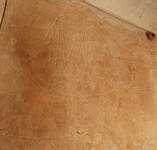 rainham church graffito