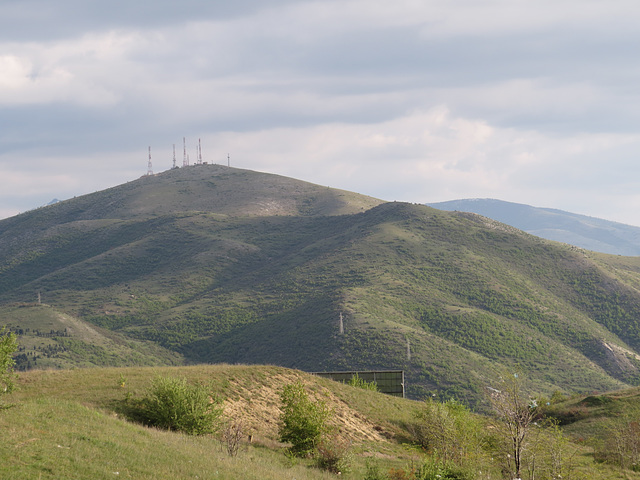 Collines autour de Velesh.