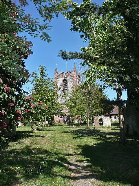 st.peter and st. paul's church, shoreham