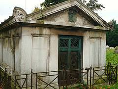 brompton cemetery, earls court,  london,neo greek mausoleum , c19