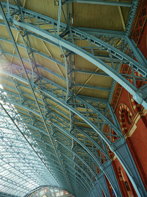 st.pancras station, london