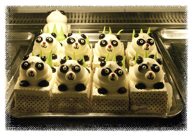 gâteaux Panda