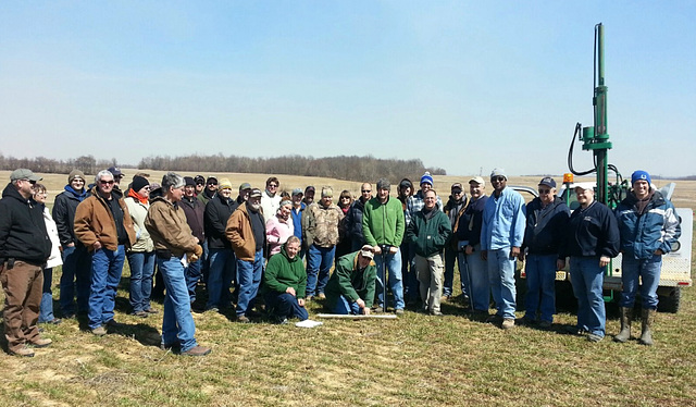 Group Photo at Anson Family Farms