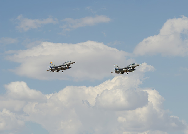 Royal Netherlands Air Force General Dynamics F-16 Fighting Falcons