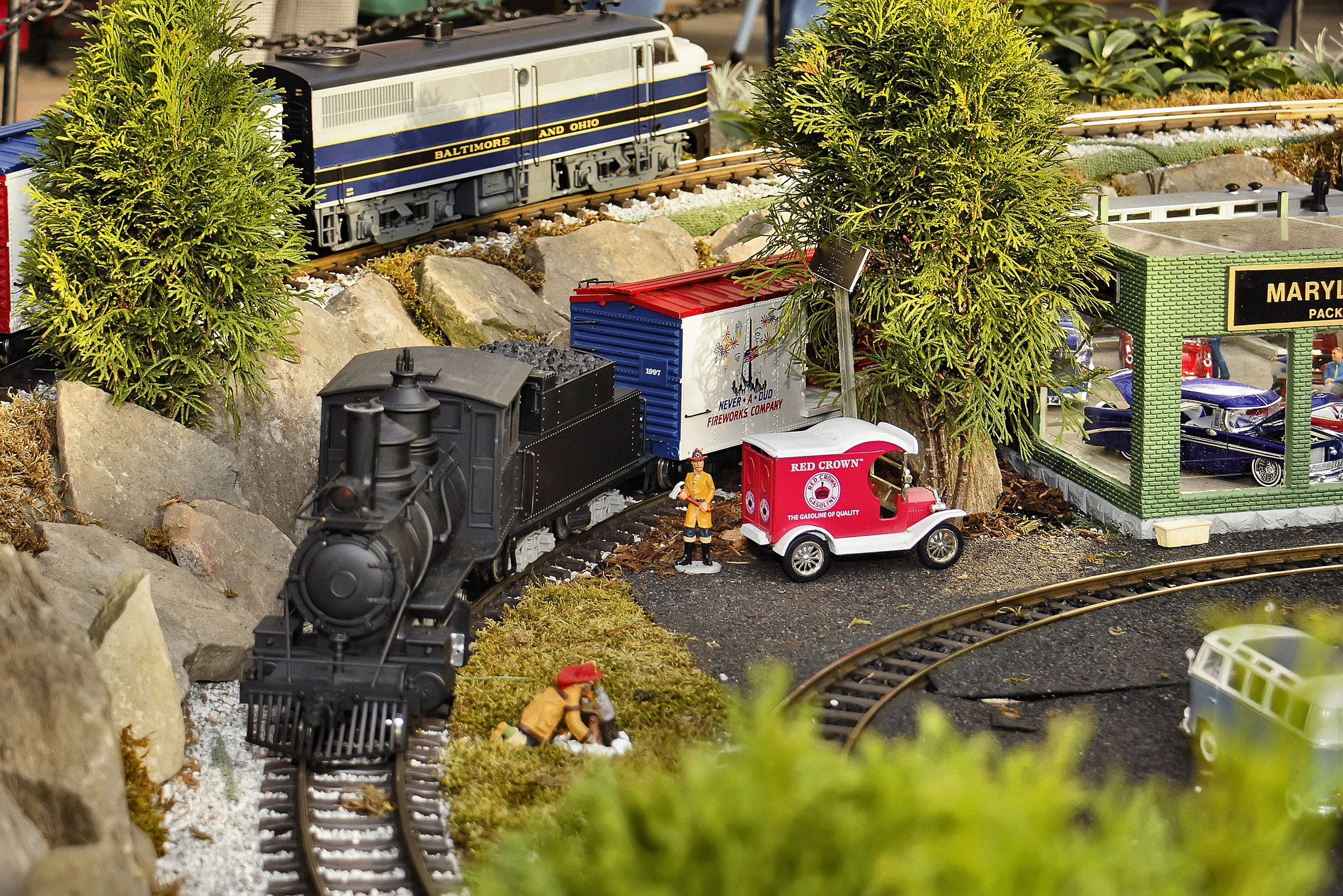 Never a Dud – Garden Railway, Brookside Gardens