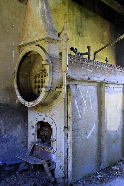 Old Farm Boiler