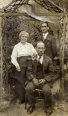 My Grandfather William Gregory With His Parents