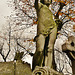 brompton cemetery, earls court,  london,sangiorgi tomb of 1893. sex and death, you can't beat them.