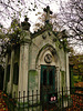 brompton cemetery, earls court,  london,wooley mausoleum of 1899; real pigeons amidst the stone doves