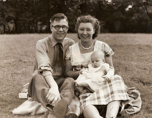 Lloyd Park, Walthamstow. 1954