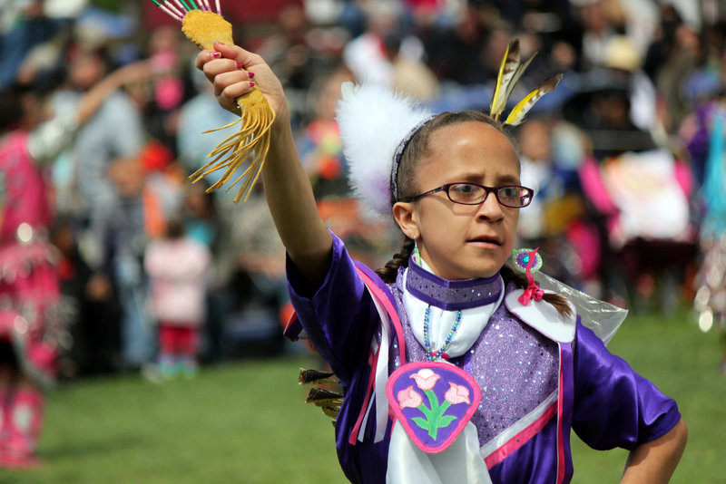 Dancer with feather