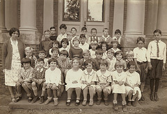 East School, Summer Street, Springfield, Vt c1927