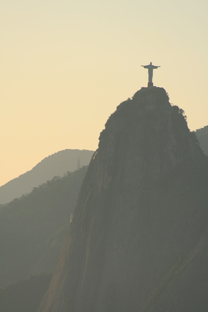 Big Jesus Watching Over Rio