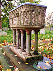 brompton cemetery, earls court,  london,val prinsep's tomb of 1904