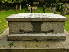 ugo foscolo tomb, st.nicholas, chiswick, london