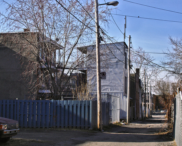 Pas de déchets/No Dumping – Saint-Henri, Montréal, Québec