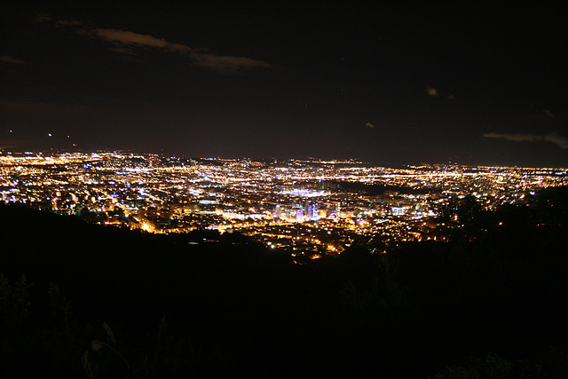 Night View Over Bogotá
