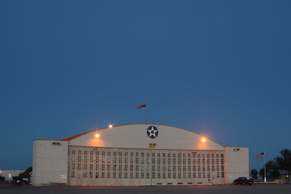 Hangar at Coolidge Municipal Airport