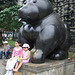 Kids with Botero